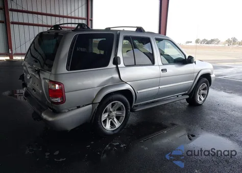 2002 Nissan Pathfinder Le из США, поврежденный, VIN JN8DR09Y42W731003